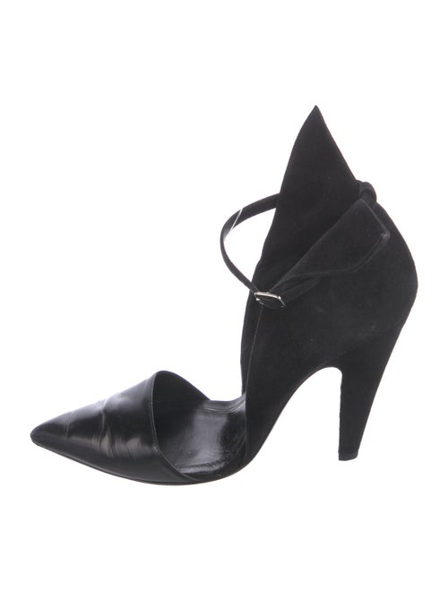 Calvin Klein 205W39NYC Suede D'Orsay Pumps