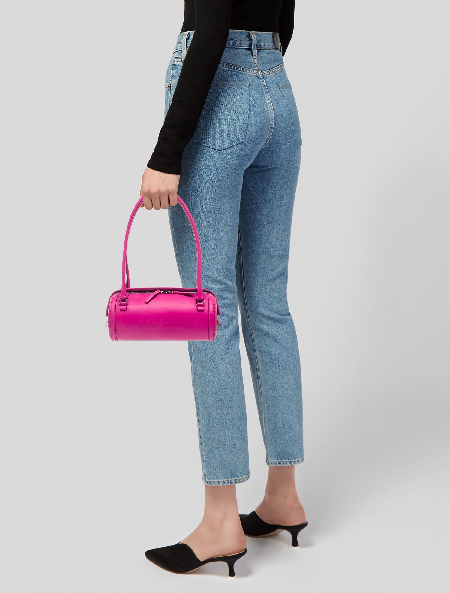 Calvin Klein 205W39NYC Leather Shoulder Bag