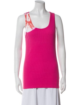 Calvin Klein 205W39NYC Scoop Neck Sleeveless Top