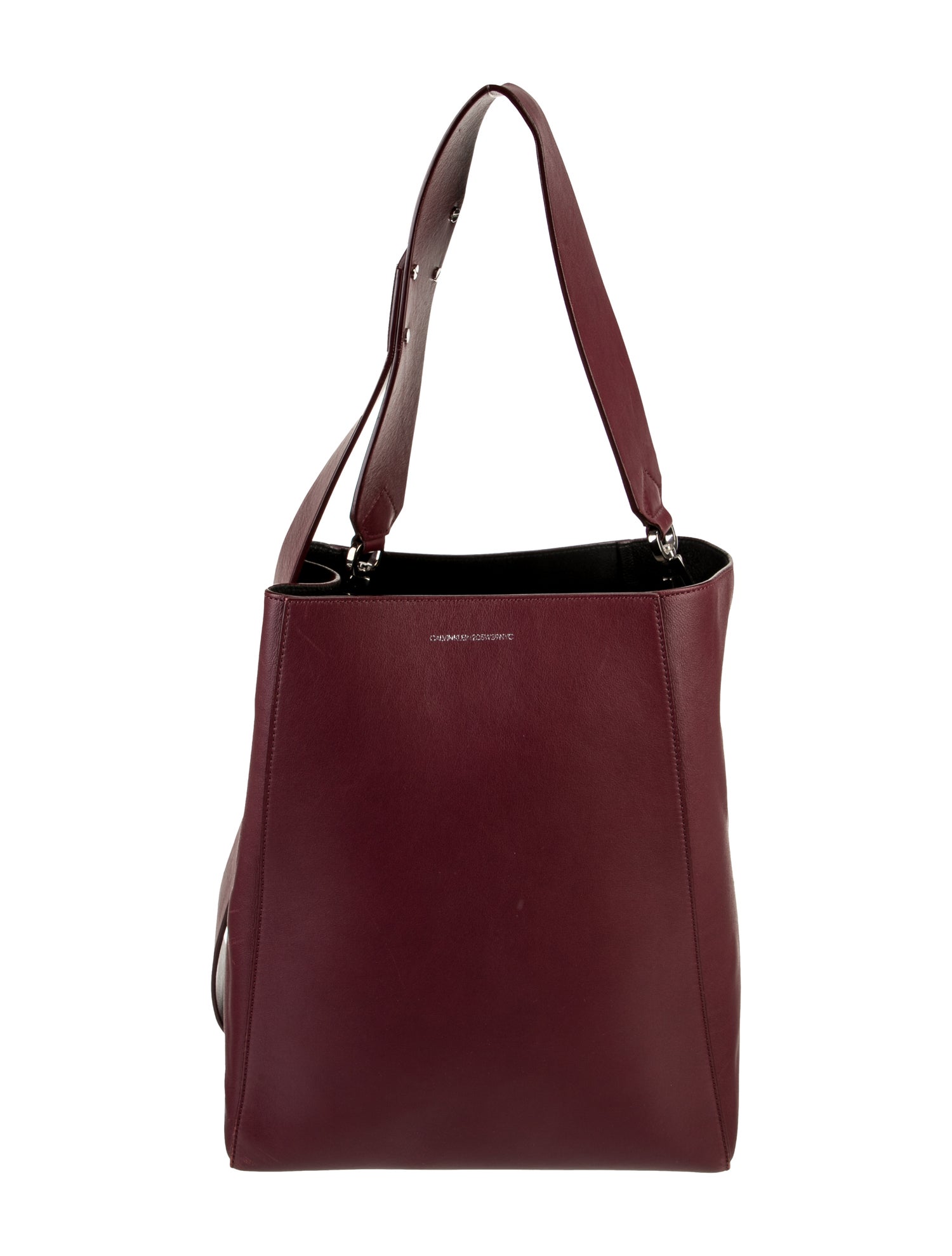 Calvin Klein 205W39NYC Leather Bucket Bag
