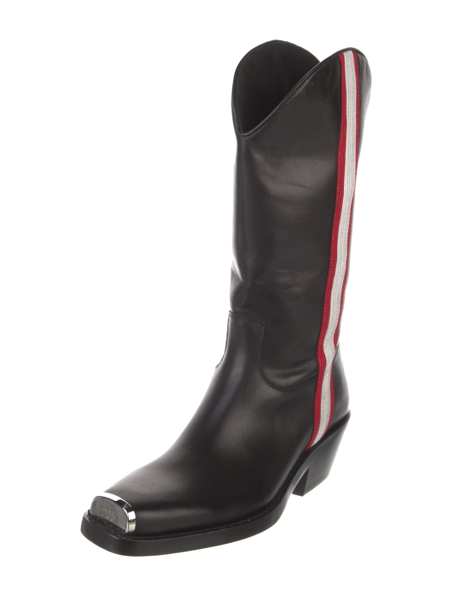 Calvin Klein 205W39NYC Leather Western Boots