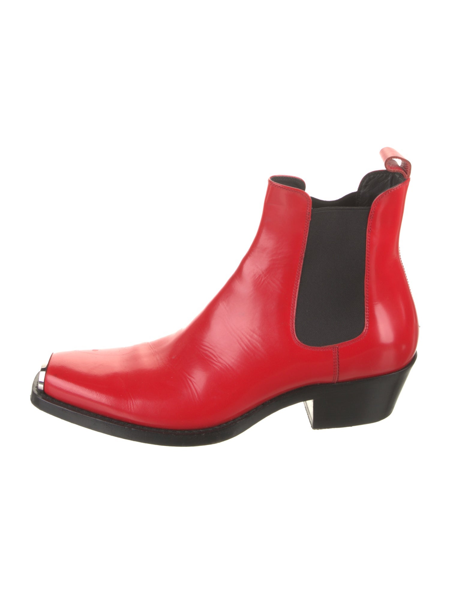 Calvin Klein 205W39NYC Leather Chelsea Boots