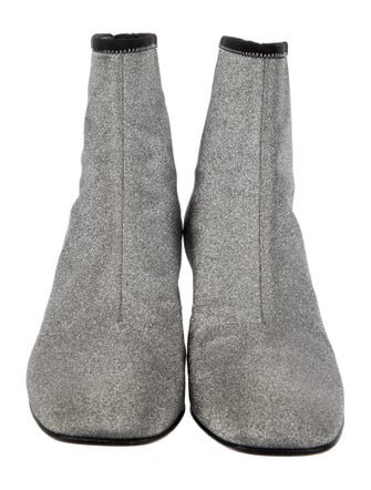 Calvin Klein 205W39NYC Glitter Crystal Embellishments Sock Boots