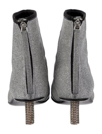 Calvin Klein 205W39NYC Glitter Crystal Embellishments Sock Boots