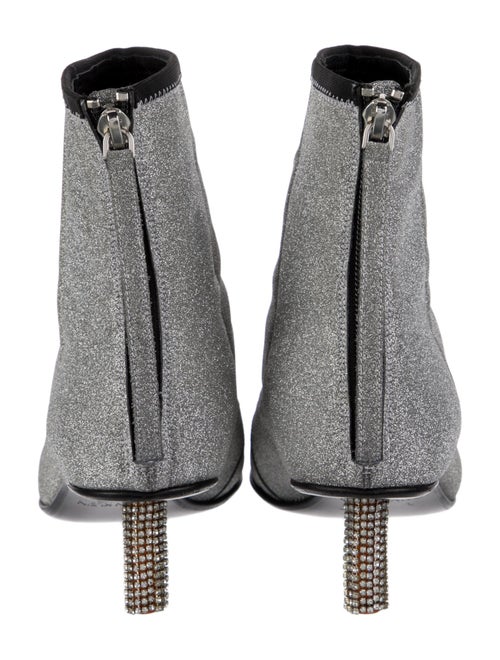 Calvin Klein 205W39NYC Glitter Crystal Embellishments Sock Boots