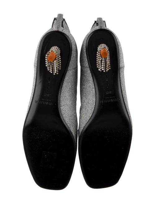 Calvin Klein 205W39NYC Glitter Crystal Embellishments Sock Boots