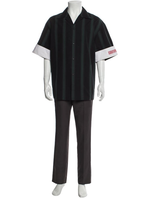 Calvin Klein 205W39NYC Striped Short Sleeve Shirt