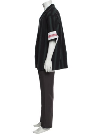 Calvin Klein 205W39NYC Striped Short Sleeve Shirt