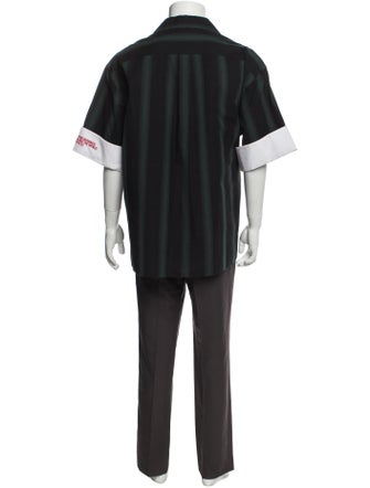 Calvin Klein 205W39NYC Striped Short Sleeve Shirt