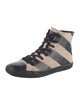 Calvin Klein 205W39NYC Leather Printed Sneakers