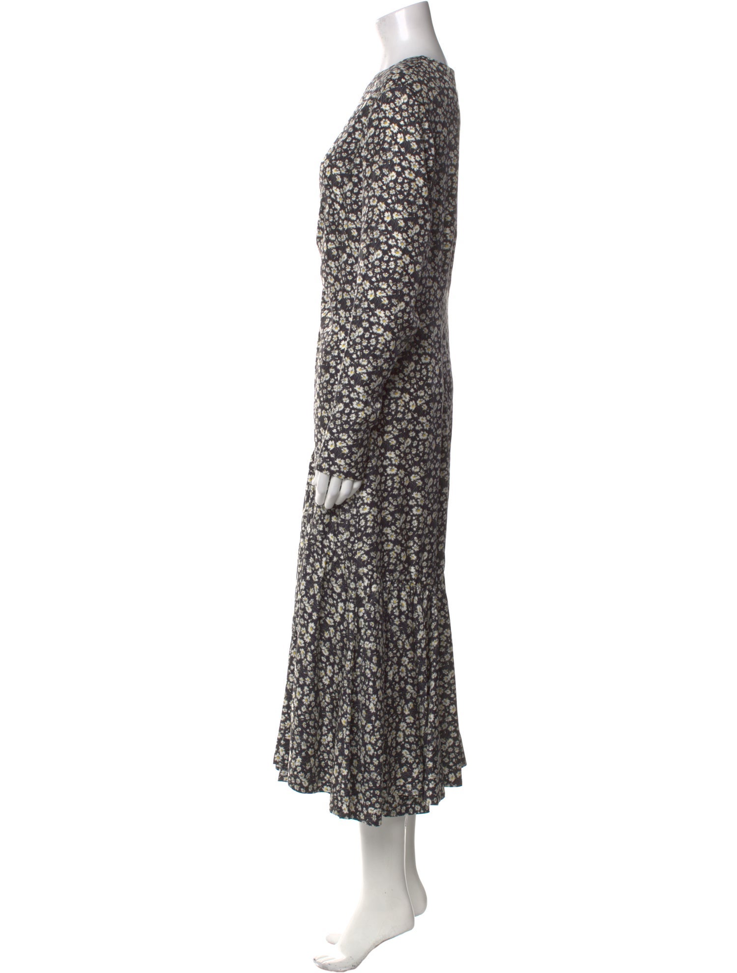 Calvin Klein 205W39NYC Silk Long Dress