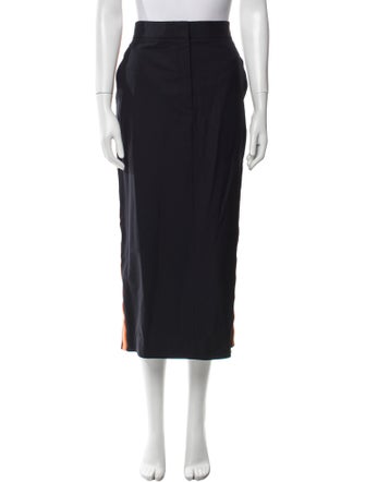 Calvin Klein 205W39NYC Wool Midi Length Skirt