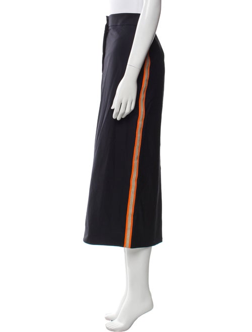 Calvin Klein 205W39NYC Wool Midi Length Skirt