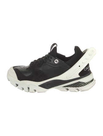 Calvin Klein 205W39NYC Leather Printed Chunky Sneakers