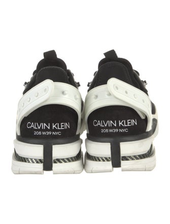 Calvin Klein 205W39NYC Leather Printed Chunky Sneakers