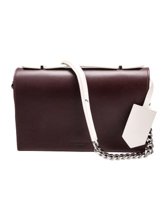 Calvin Klein 205W39NYC Leather Shoulder Bag