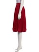 Calvin Klein 205W39NYC Pleated Accents Knee-Length Skirt