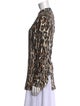 Calvin Klein 205W39NYC Silk Animal Print Tunic