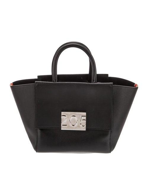 Calvin Klein 205W39NYC Leather Top Handle Bag