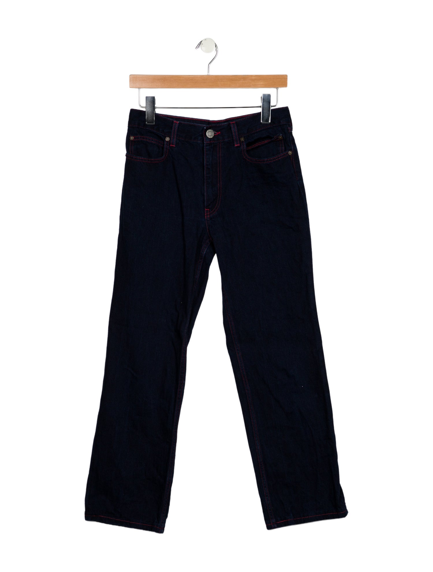 Calvin Klein 205W39NYC Mid-Rise Straight Leg Jeans