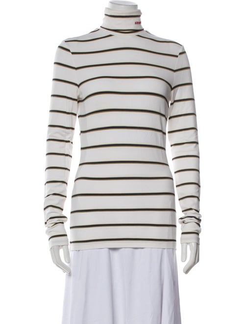 Calvin Klein 205W39NYC Striped Turtleneck Sweatshirt