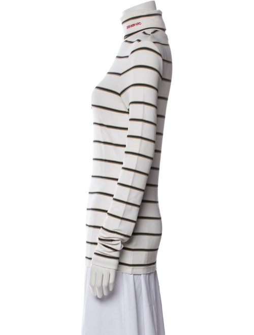 Calvin Klein 205W39NYC Striped Turtleneck Sweatshirt