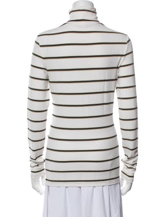 Calvin Klein 205W39NYC Striped Turtleneck Sweatshirt