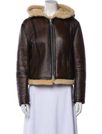 Calvin Klein 205W39NYC Lamb Fur Fur Jacket
