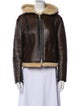Calvin Klein 205W39NYC Lamb Fur Fur Jacket