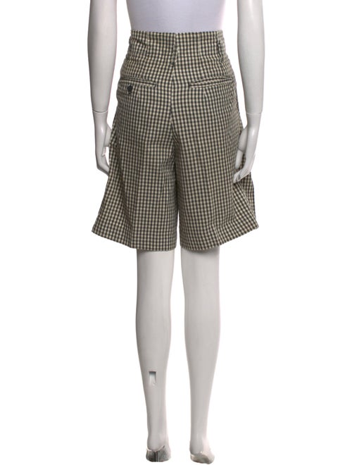 Calvin Klein 205W39NYC Plaid Print Knee-Length Shorts
