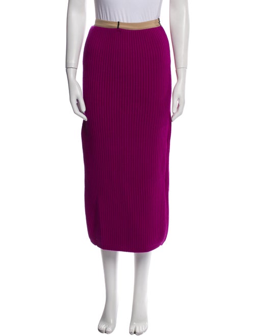 Calvin Klein 205W39NYC Wool Midi Length Skirt