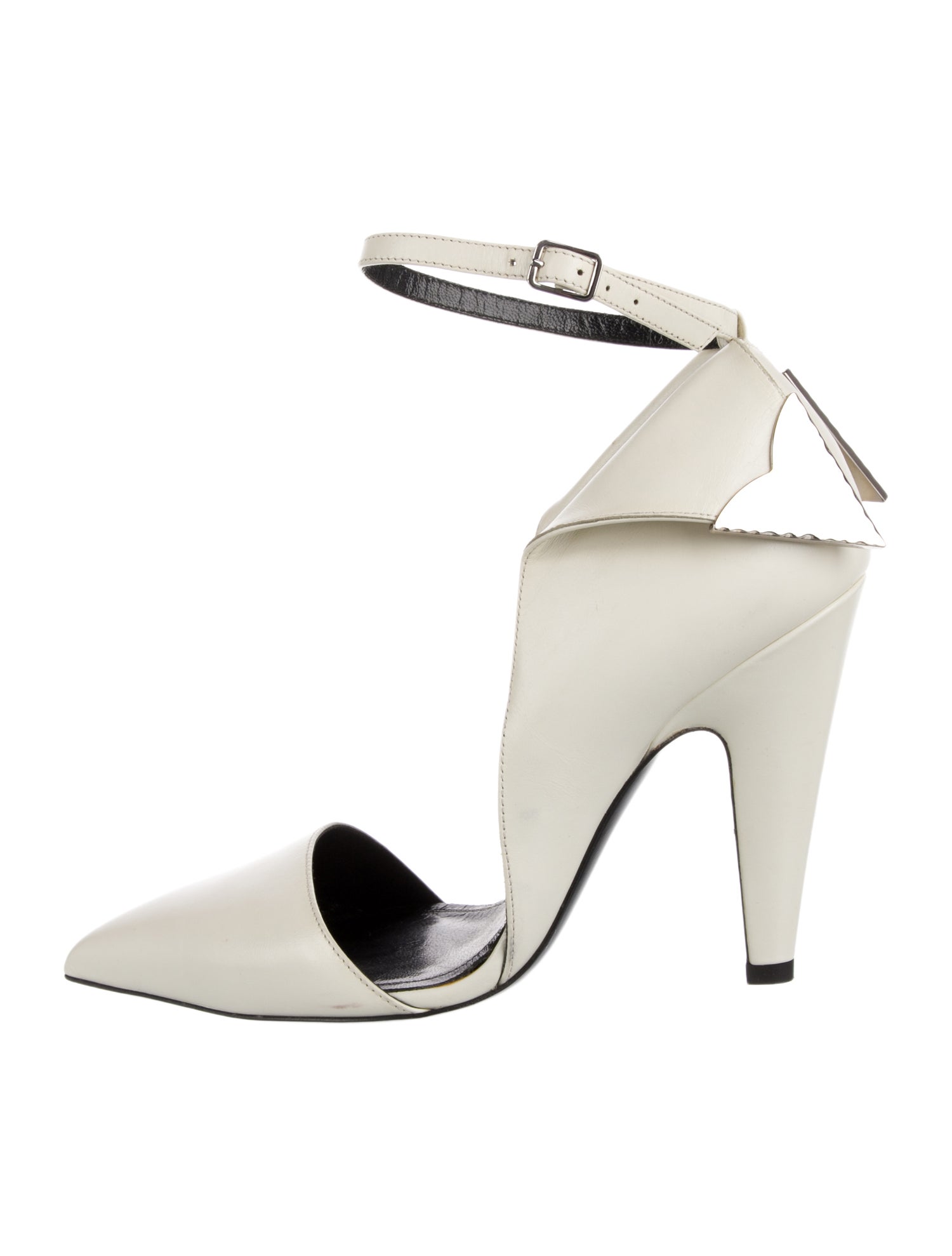 Calvin Klein 205W39NYC Leather D'Orsay Pumps