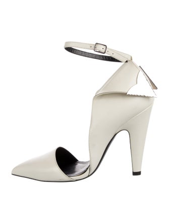Calvin Klein 205W39NYC Leather D'Orsay Pumps