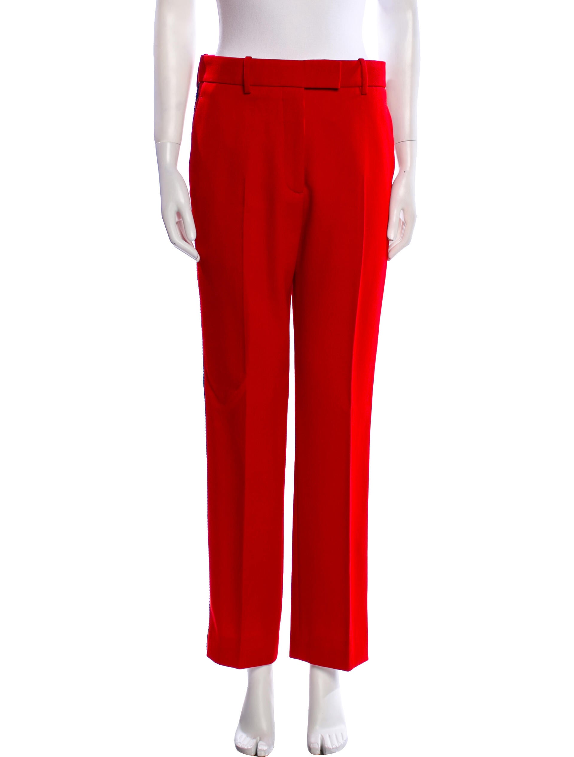 Calvin Klein 205W39NYC Wool Straight Leg Pants