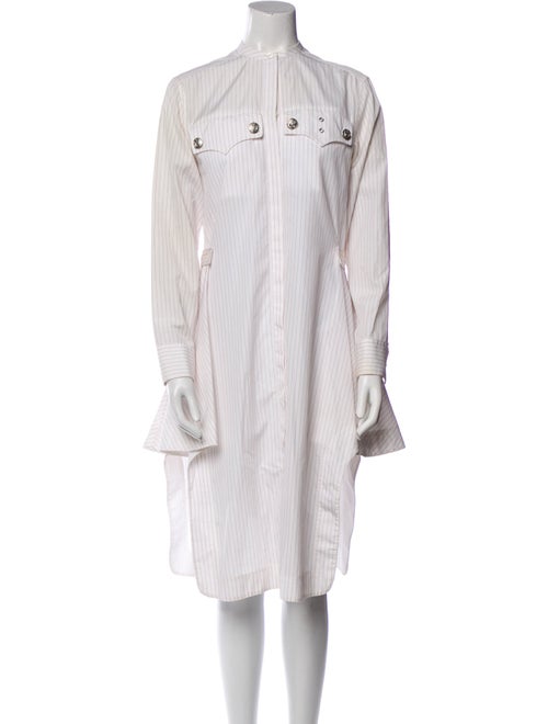 Calvin Klein 205W39NYC Mock Neck Knee-Length Dress