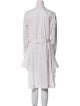 Calvin Klein 205W39NYC Mock Neck Knee-Length Dress