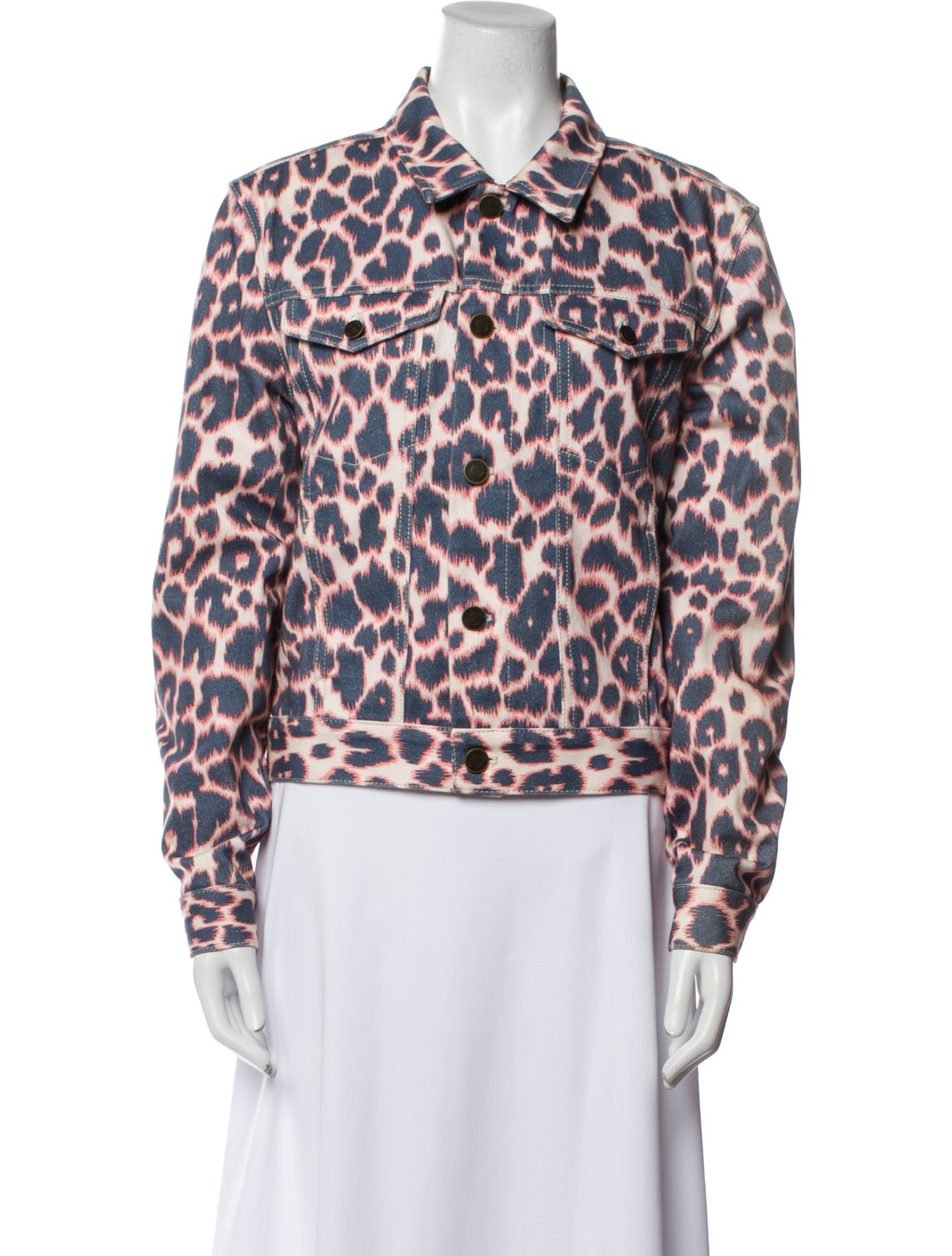 Calvin Klein 205W39NYC Animal Print Jacket
