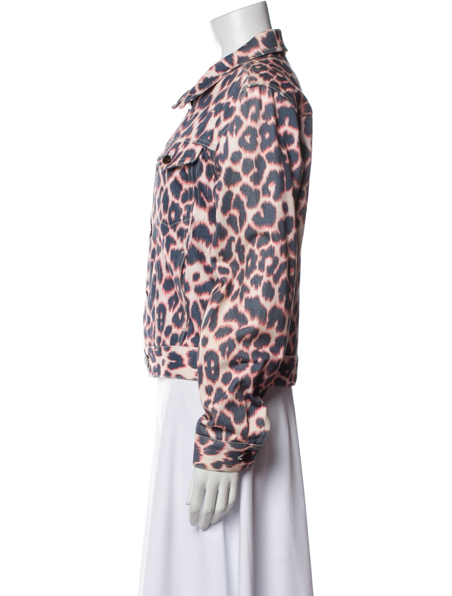 Calvin Klein 205W39NYC Animal Print Jacket