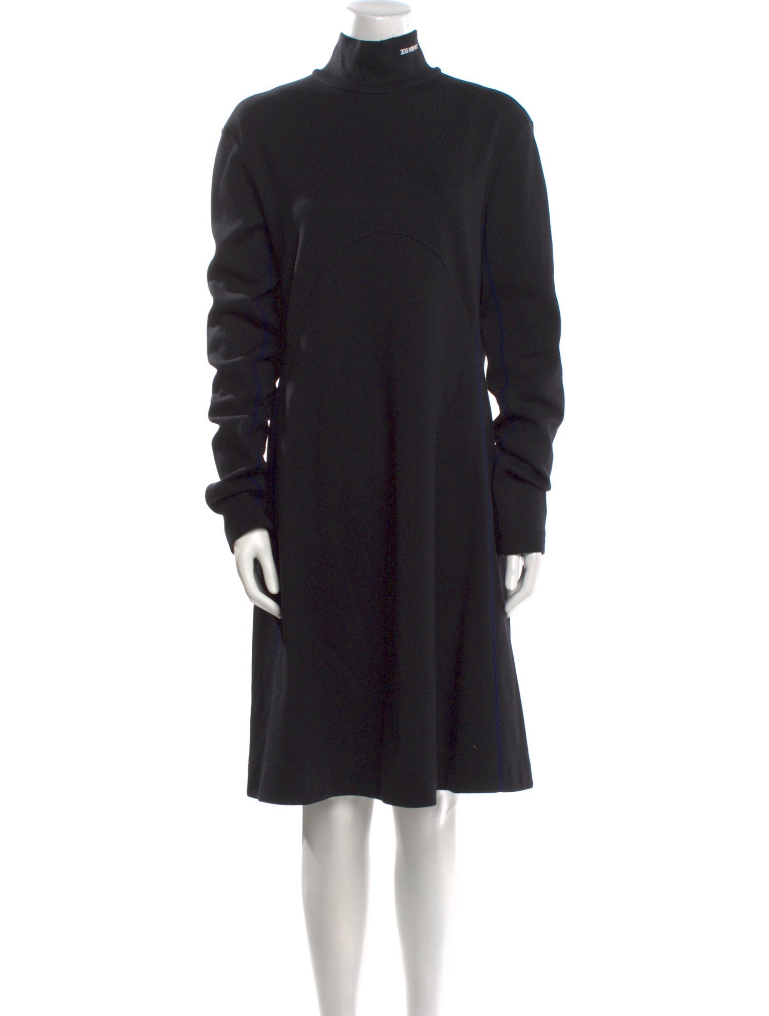 Calvin Klein 205W39NYC Virgin Wool Knee-Length Dress