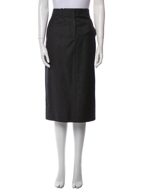 Calvin Klein 205W39NYC Wool Midi Length Skirt