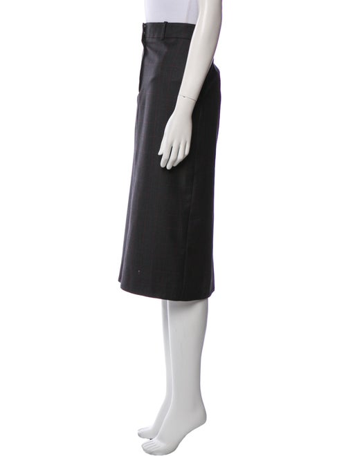 Calvin Klein 205W39NYC Wool Midi Length Skirt