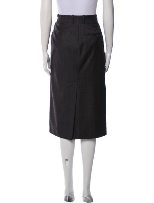 Calvin Klein 205W39NYC Wool Midi Length Skirt