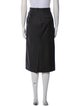 Calvin Klein 205W39NYC Wool Midi Length Skirt