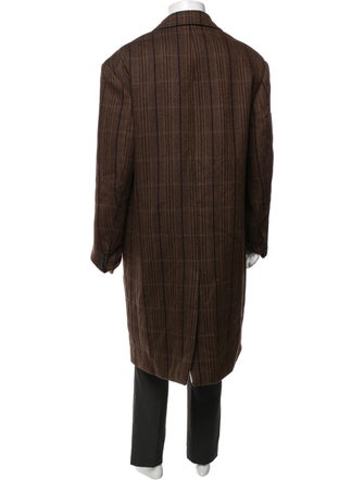 Calvin Klein 205W39NYC Virgin Wool Printed Overcoat