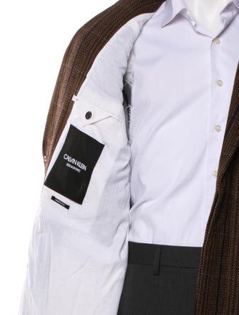 Calvin Klein 205W39NYC Virgin Wool Printed Overcoat