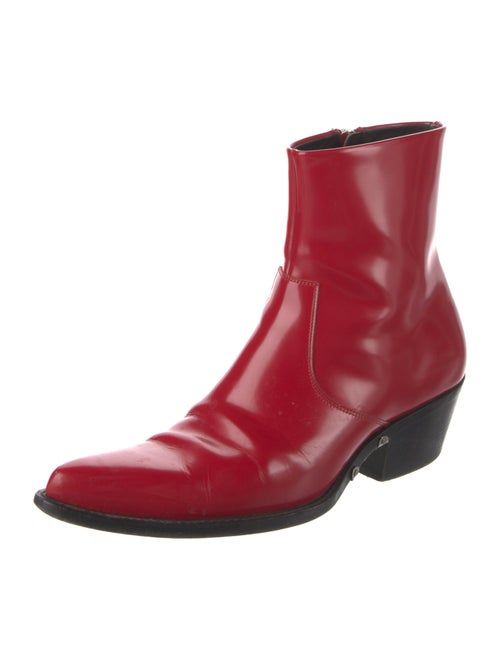 Calvin Klein 205W39NYC Patent Leather Boots