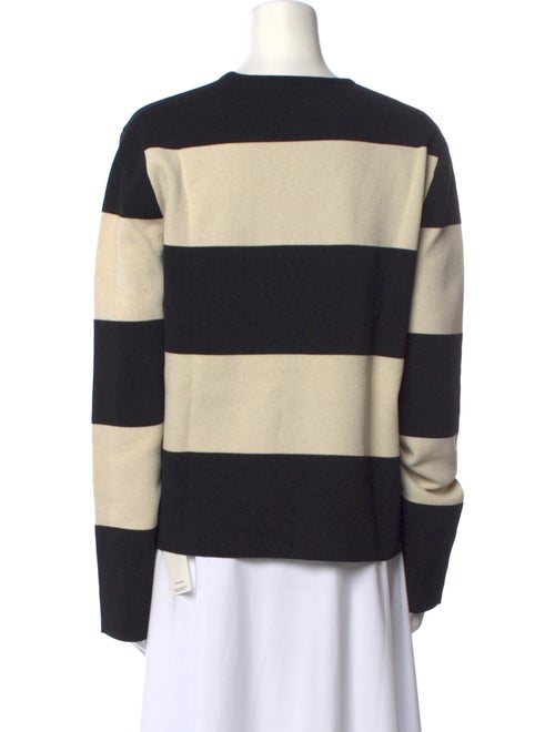 Calvin Klein 205W39NYC Striped Crew Neck Sweater