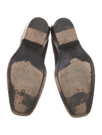 Calvin Klein 205W39NYC Patent Leather Colorblock Pattern Western Boots