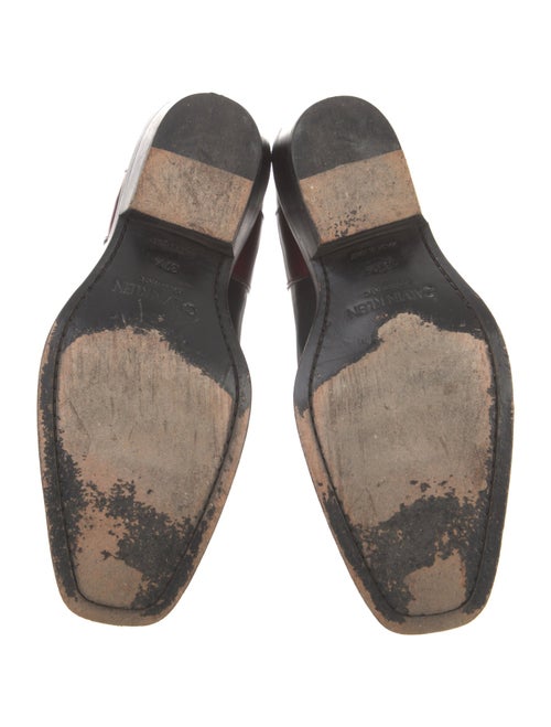 Calvin Klein 205W39NYC Patent Leather Colorblock Pattern Western Boots