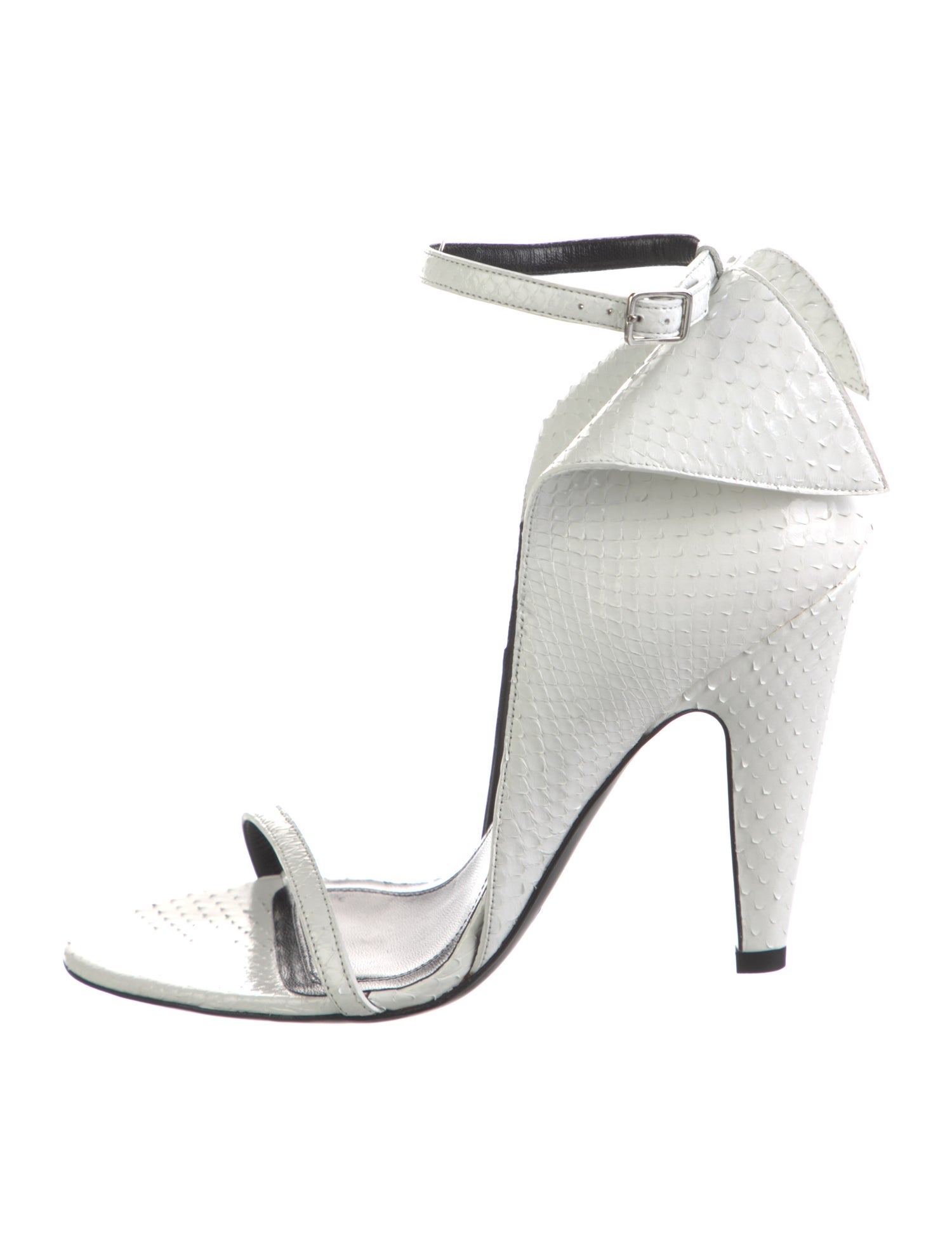 Calvin Klein 205W39NYC Python Animal Print Sandals w/ Tags